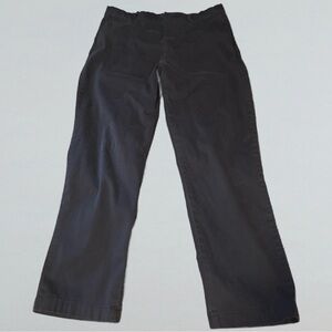 Uniqlo Navy Straight Leg Adjustable Chino Pants